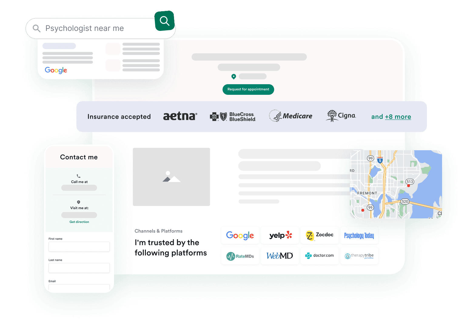 Elevate your practice with Practice Front: a medical website builder for healthcare practitioners