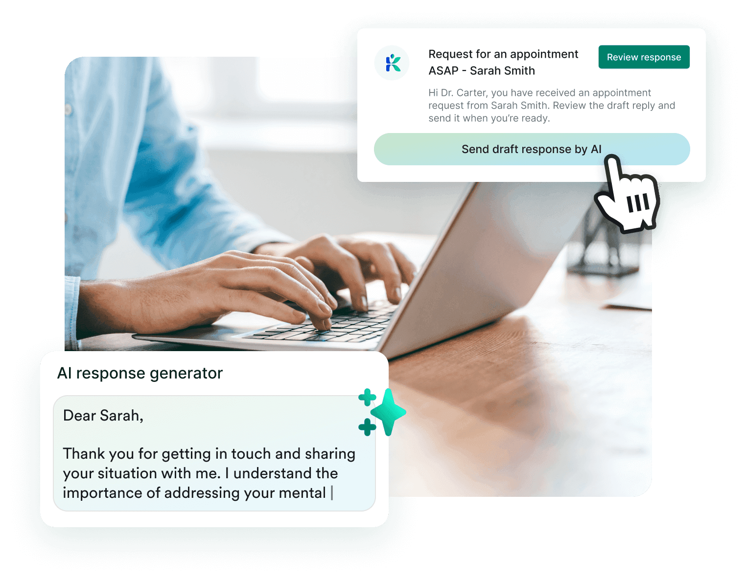 AI-powered prospect management solution for medical practices 