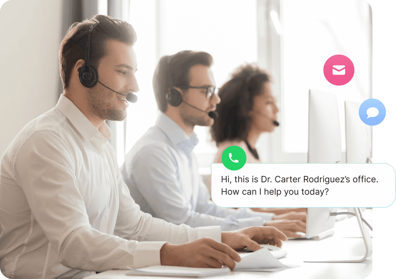 24/7 timely response — never miss a patient call