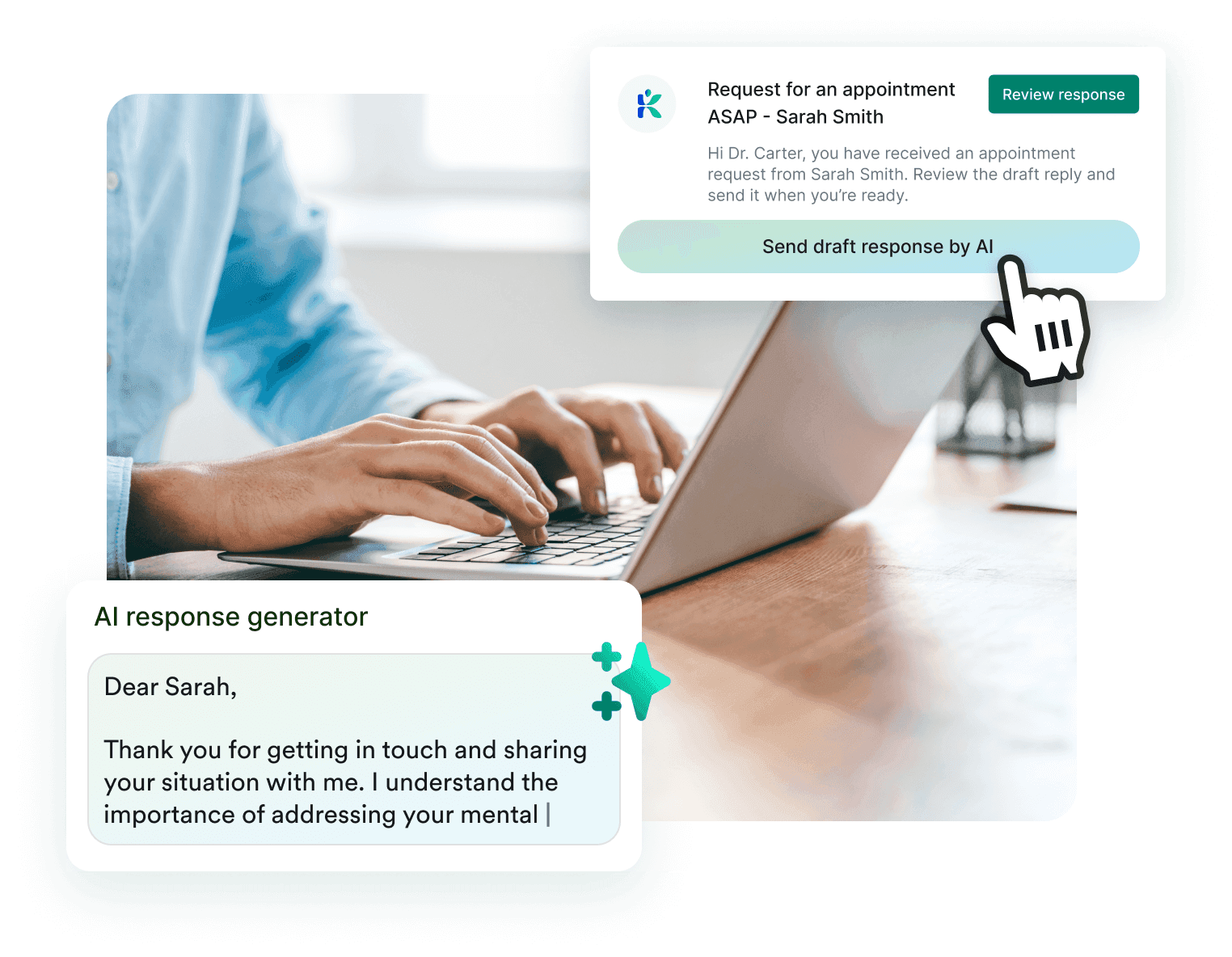 AI-powered prospect management solution for medical practices 